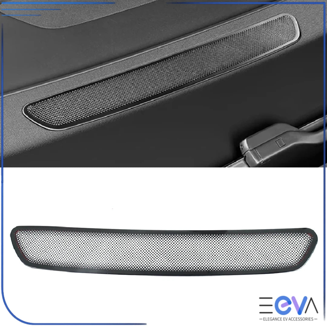 BYD Sealion 7 windscreen vent cover trim in black finish installed along dash from EEVA Store Australia.
