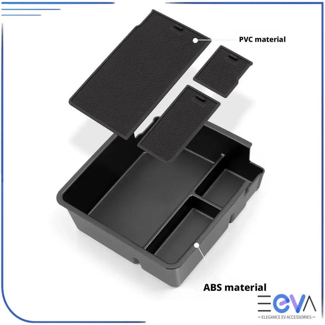 BYD Sealion 8 armrest storage box materials and anti-slip liners from EEVA Store Australia.
