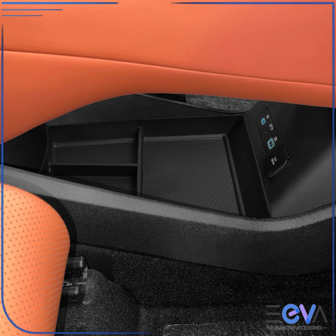 BYD Sealion 8 centre console lower storage box installed in cabin from EEVA Store Australia.