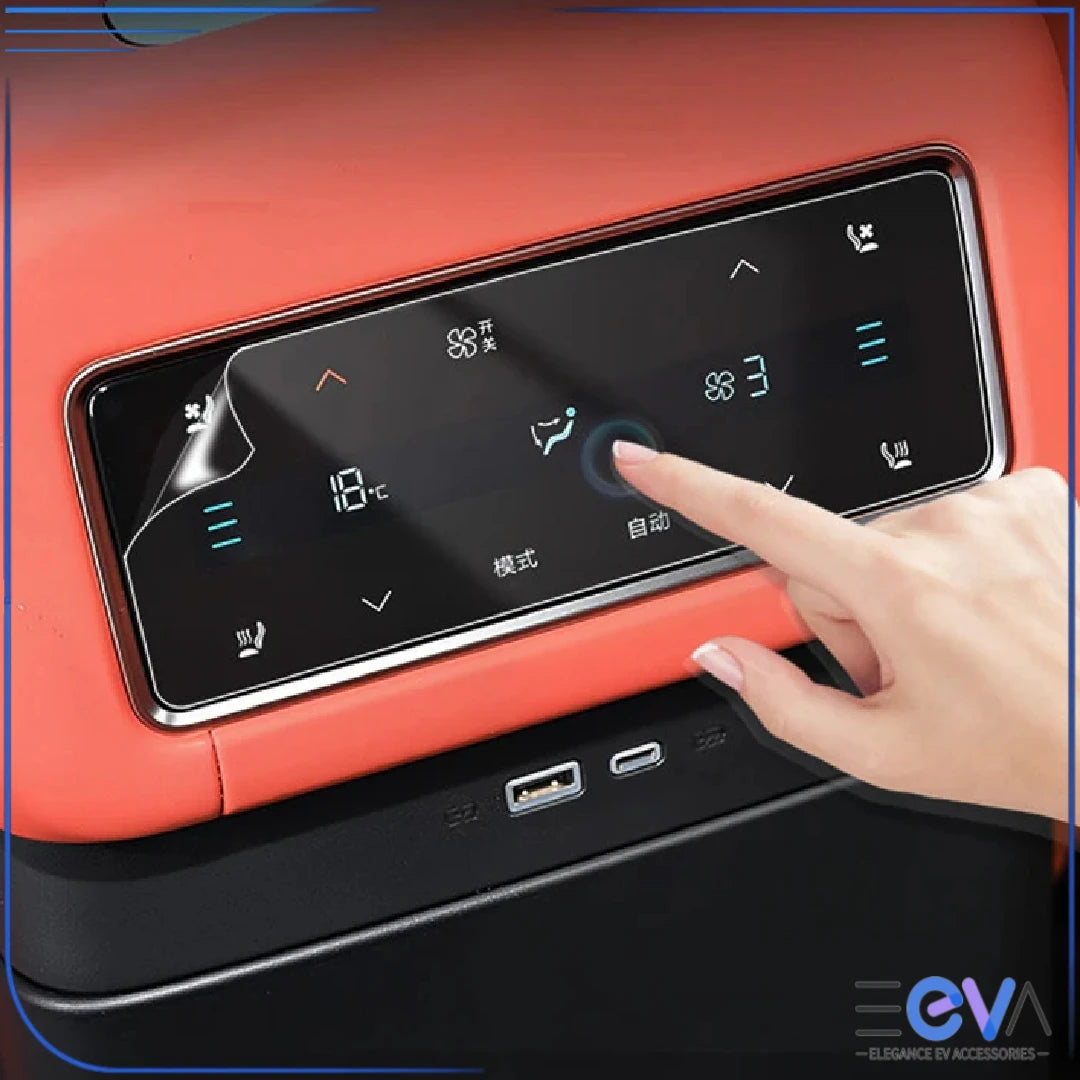 BYD Sealion 8 rear air conditioning screen protector touch response from EEVA Store Australia