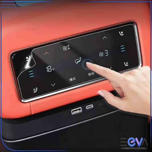 BYD Sealion 8 rear air conditioning screen protector touch response from EEVA Store Australia
