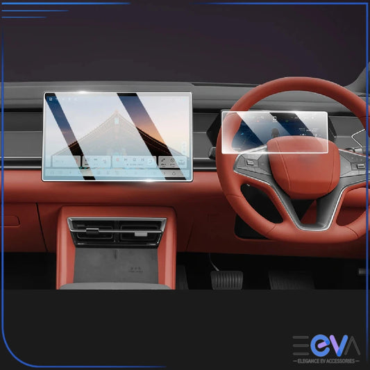 BYD Sealion 8 2-piece full set tempered glass screen protector from EEVA Store Australia