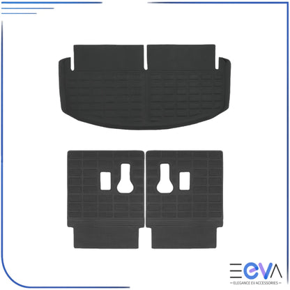 BYD Sealion 8 2-piece XPE boot liner and rear seat back protection set from EEVA Store Australia