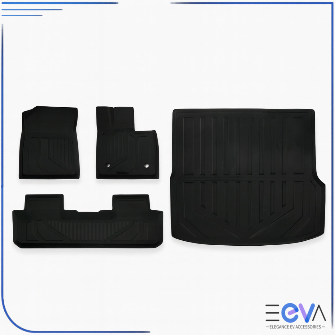 4-piece XPE floor mats and boot liner set for BYD Sealion 6 from EEVA Store