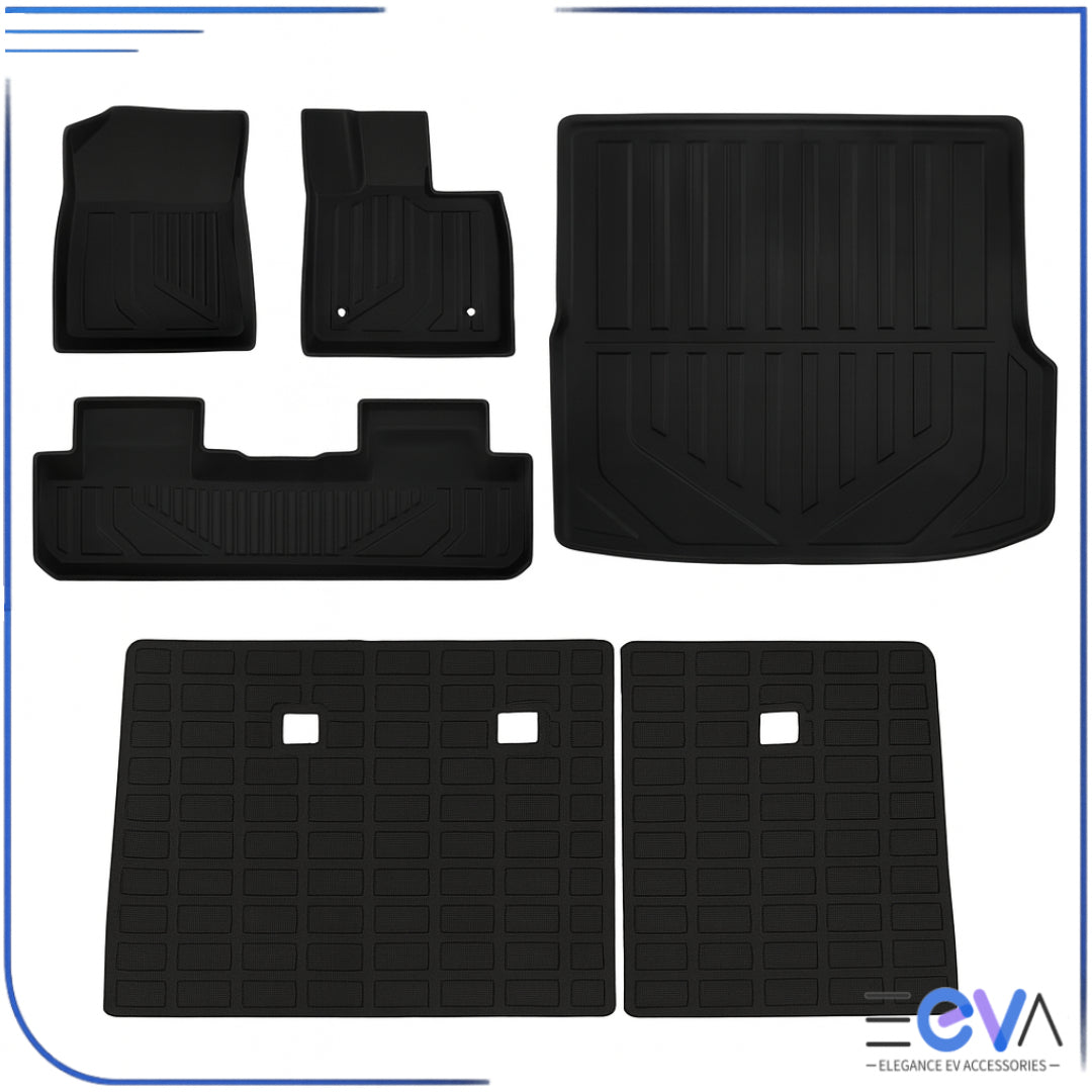 6-piece XPE floor mats and boot liner full set for BYD Sealion 6 from EEVA Store
