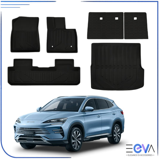 XPE floor mats and boot liner full set for BYD Sealion 6 from EEVA Store