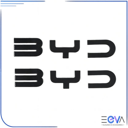 Blackout front and rear gloss black badge set for BYD Sealion 7 from EEVA Store