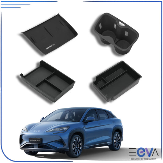 4-piece interior storage organiser set for BYD Sealion 7 from EEVA Store