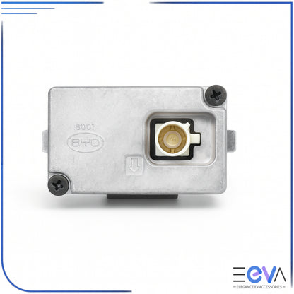 Close-up of OEM dash cam port and housing for BYD Sealion 7 from EEVA Store
