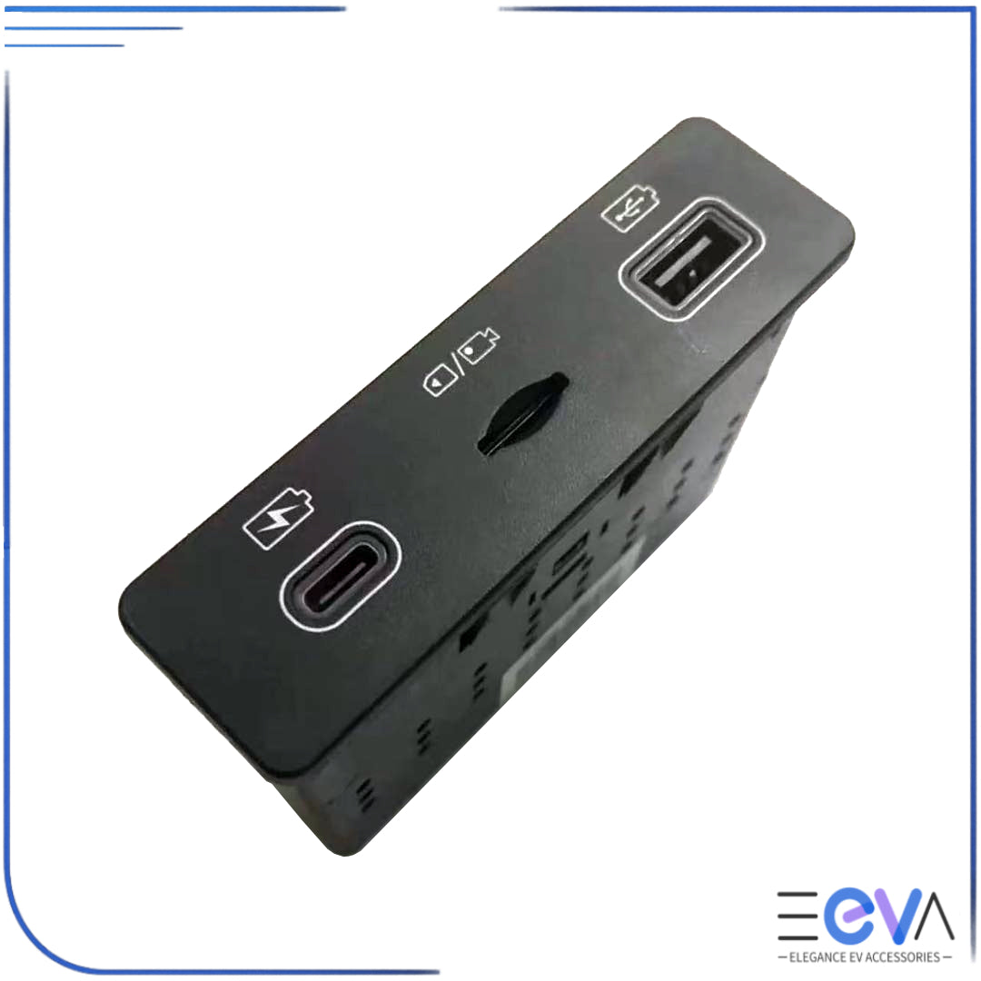 USB-C and SD card interface add-on for BYD Sealion 7 OEM dash cam from EEVA Store