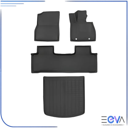 4-piece XPE floor mats and boot liner set for BYD Sealion 7 from EEVA Store