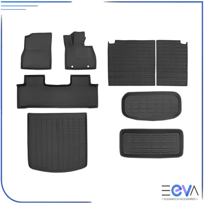 8-piece XPE floor mats and boot liner full set for BYD Sealion 7 from EEVA Store