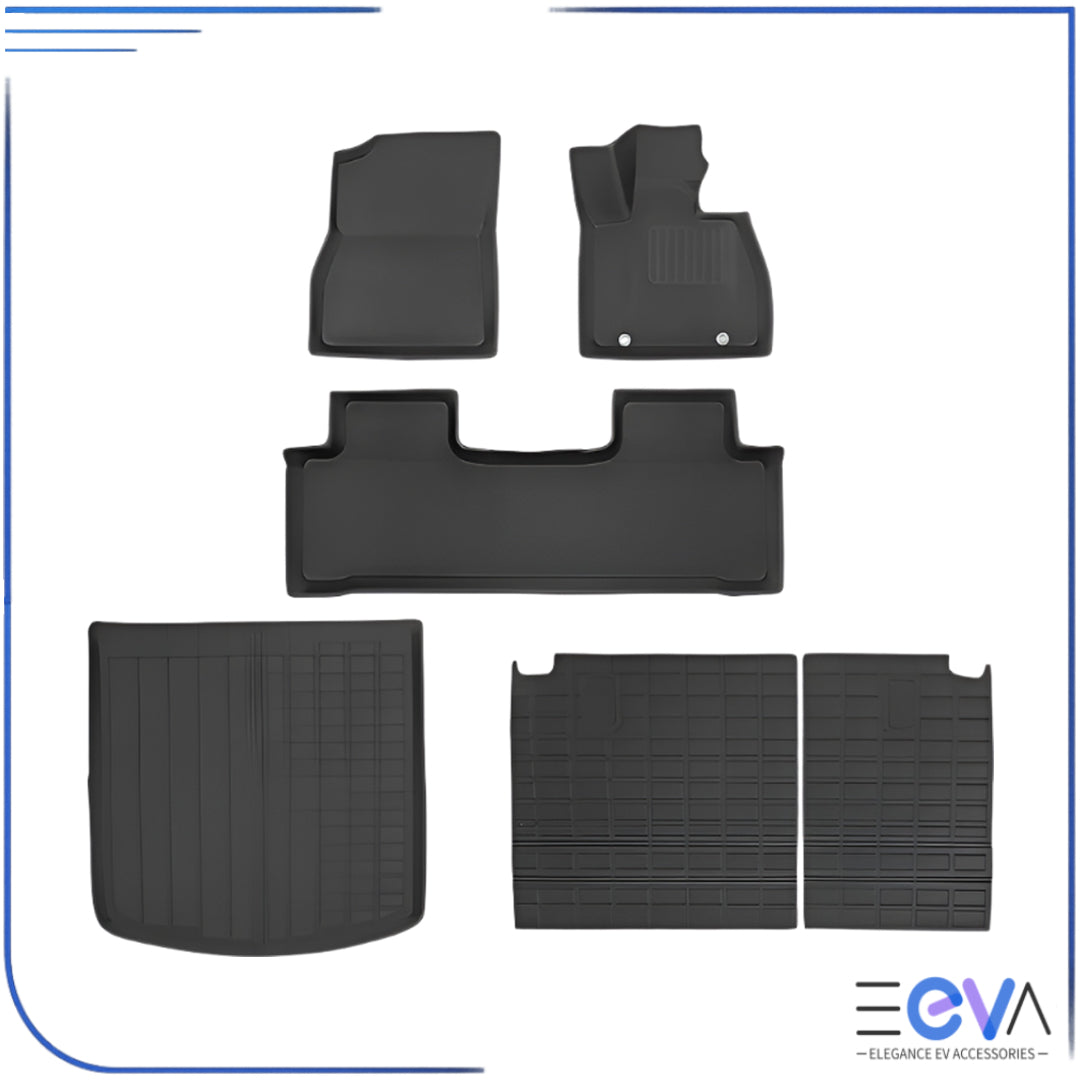 5-piece XPE floor mats, boot liner and seat protection set for BYD Sealion 7 from EEVA Store