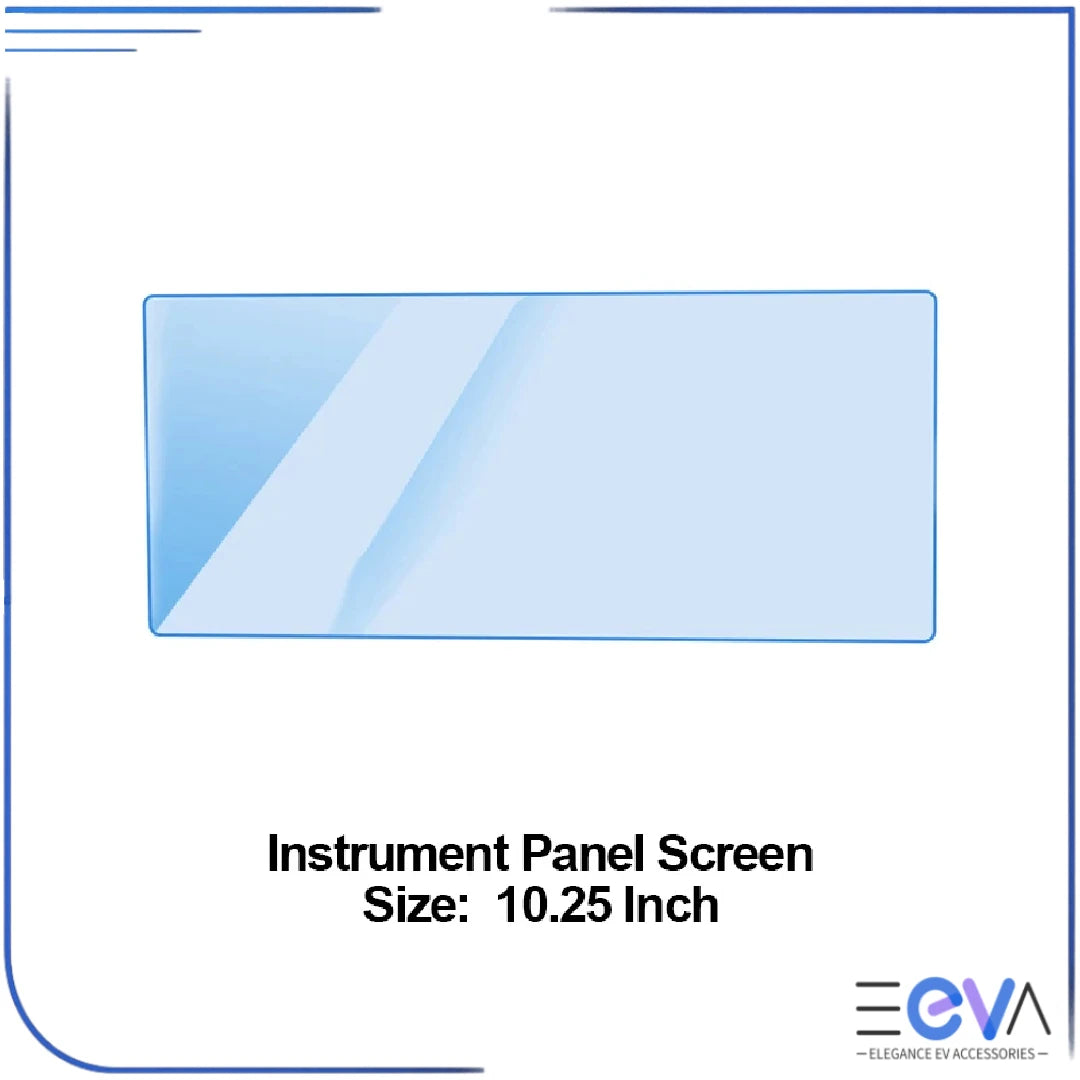 BYD Shark 6 10.25 inch instrument panel screen protector only, slim tempered glass for dashboard display protection from EEVA Store Australia.