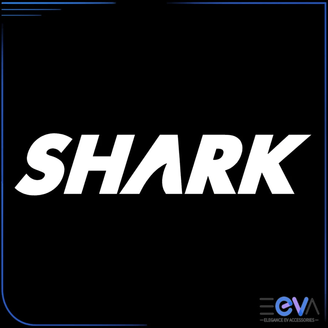 BYD Shark 6 HD Laser Door Puddle Lights with Shark text logo – sharp white laser projection by EEVA Store
