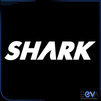 BYD Shark 6 HD Laser Door Puddle Lights with Shark text logo – sharp white laser projection by EEVA Store