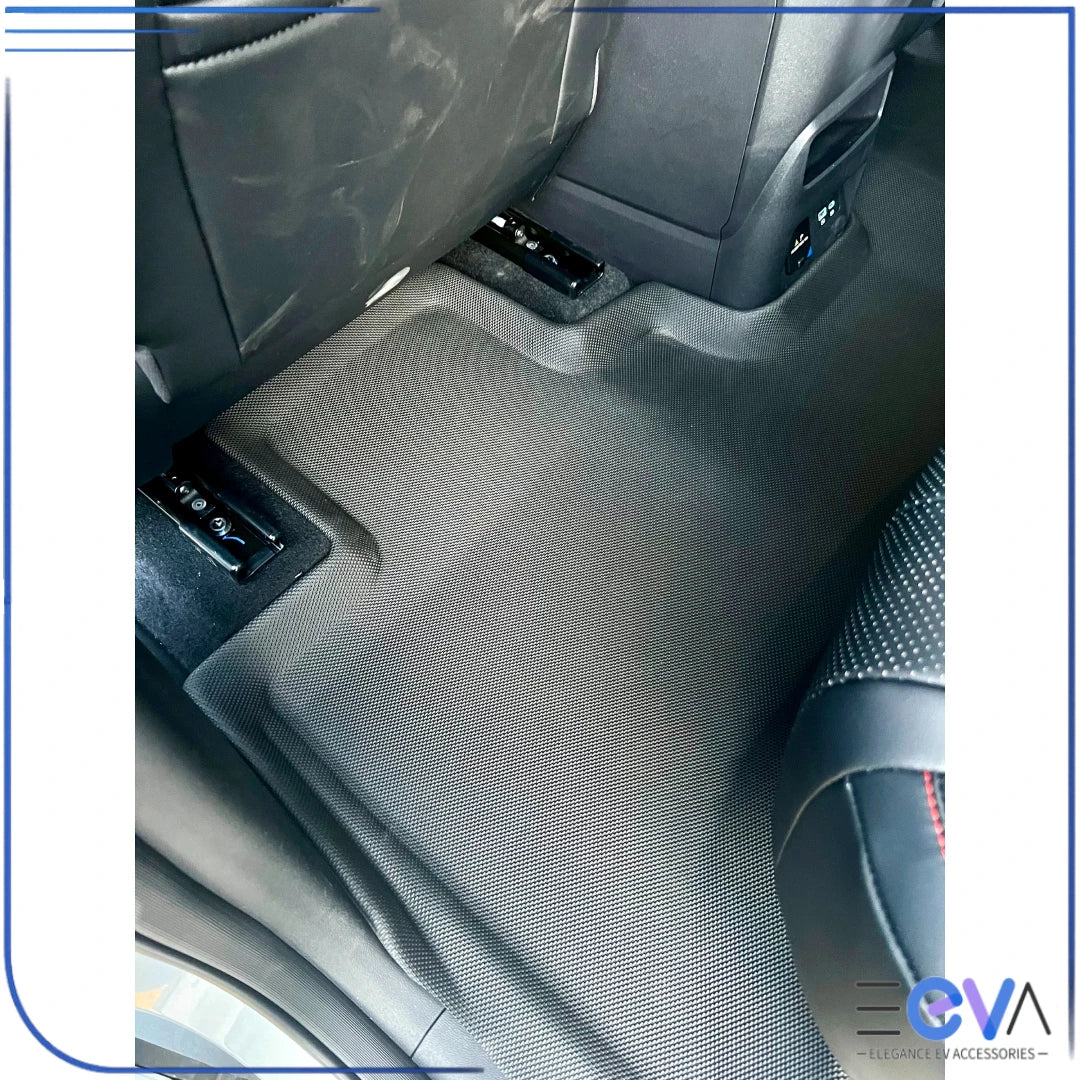 BYD Shark 6 rear XPE floor mat with raised edge design and seamless full coverage from EEVA Store