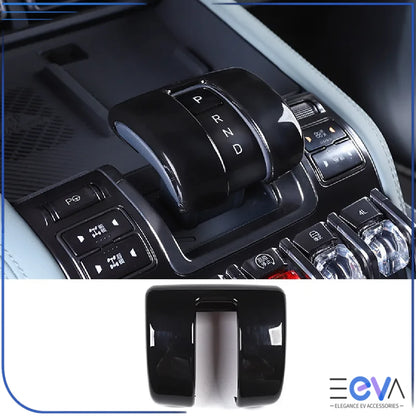 BYD Shark 6 shift knob cover in gloss black finish from EEVA Store Australia