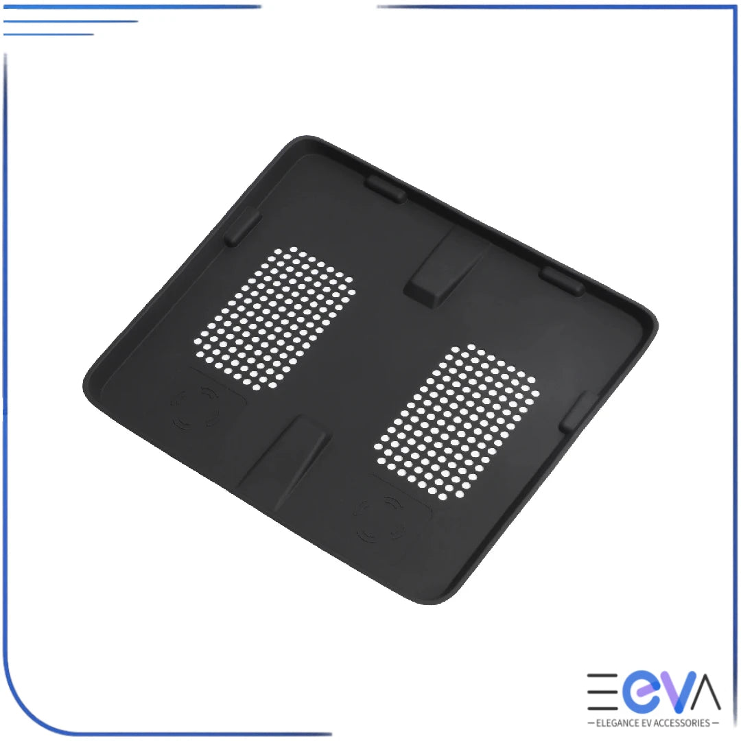 BYD Shark 6 wireless charging pad insert shown as standalone piece, highlighting dual charging zones and precision moulded design from EEVA Store Australia.