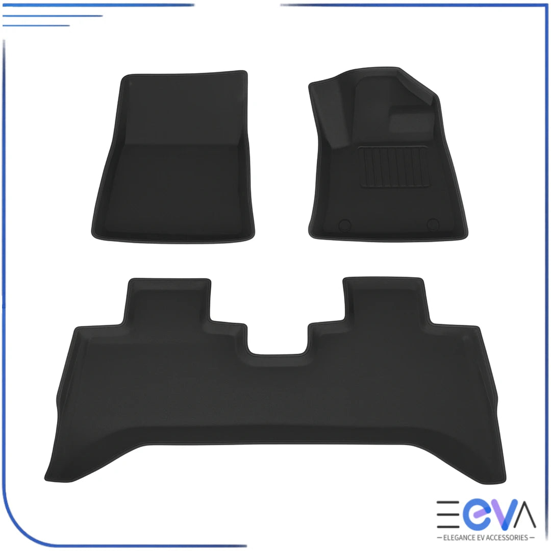BYD Shark 6 3-pc XPE floor mats – front and rear set from EEVA Store