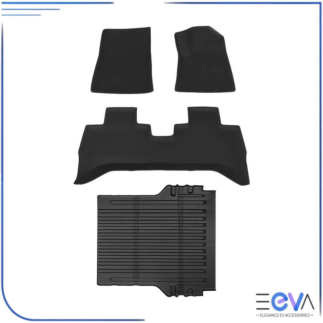 BYD Shark 6 4-pc set – XPE floor mats with TPE tray liner from EEVA Store