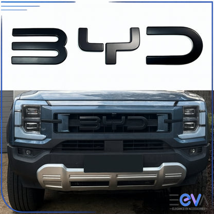 Front badge emblem letter sticker on BYD Shark 6 from EEVA Store
