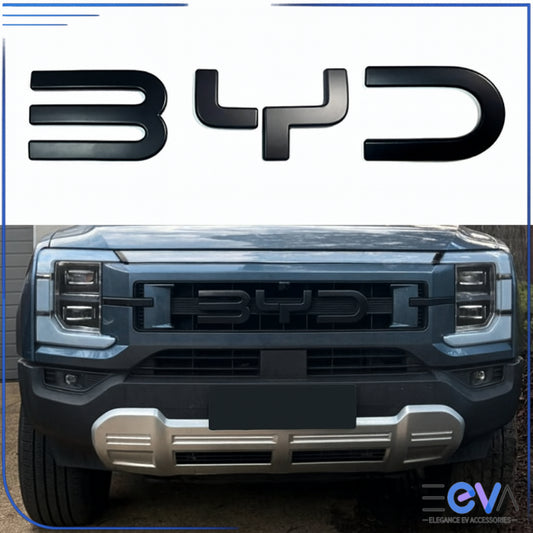 Front badge emblem letter sticker on BYD Shark 6 from EEVA Store