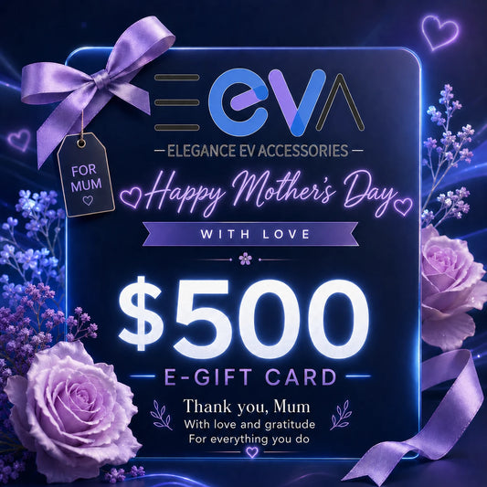 EEVA Store Mother’s Day edition $500 e-gift card with purple floral design from EEVA Store Australia