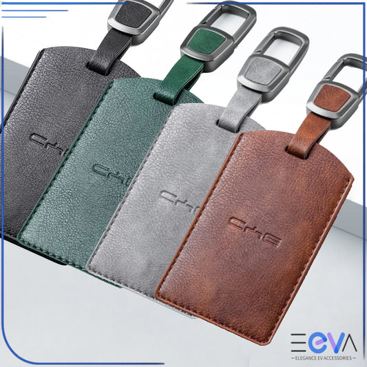 Premium leather NFC card holder for BYD – EEVA Store