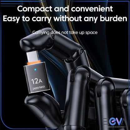 USB-A to USB-C adapter compact design from EEVA Store Australia
