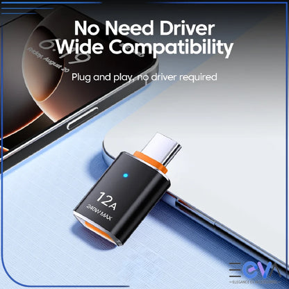 USB-A to USB-C adapter wide device compatibility from EEVA Store Australia
